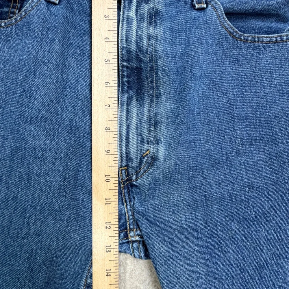 Levi's 505 Jeans Mens 40x32 Regular Fit Blue Classic Americana Workwear Rugged